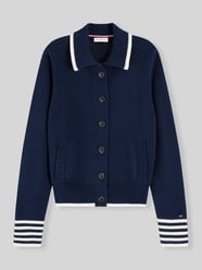 relaxed fit gebreid jack van puur katoen van Tommy Hilfiger - 3