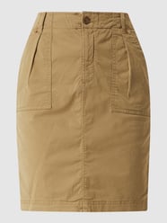 Spódnica mini z dodatkiem streczu  od camel active Zielony - 17