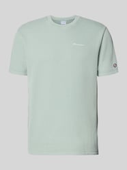 t-shirt z fakturowanym wzorem i haftami z logo od Champion - 14