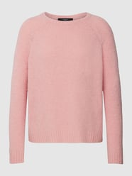 Gebreide pullover met streepmotief, model 'GHIACCI' van Weekend Max Mara Roze - 45