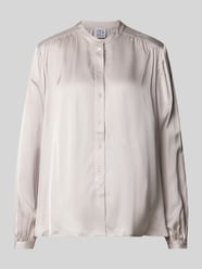 Regular Fit Bluse aus Viskose von Emily Van den Bergh Beige - 45