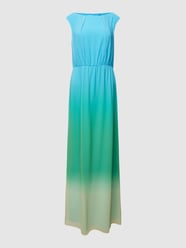 Maxi-jurk in batiklook van comma Turquoise - 28