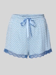 Relaxed Fit Pyjama-Shorts mit Spitzenbesatz Modell 'Kaitlyn' von CCDK Copenhagen - 25