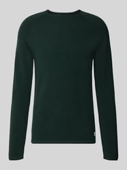 Regular Fit Pullover aus reiner Baumwolle Modell 'Hill' von JACK & JONES - 3