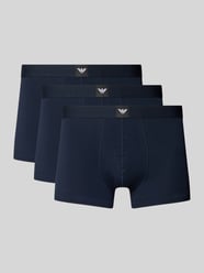 Trunks mit elastischem Logo-Bund im 3er-Pack von Emporio Armani - 6