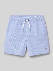 Badehose mit Label-Stitching von Polo Ralph Lauren Teens - 3