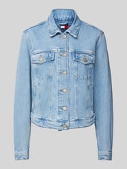 Jeansjacke mit Brustpattentaschen von Tommy Jeans Blau - 9