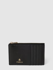 Pasjeshouder met labelapplicatie van Furla Grijs / zwart - 28