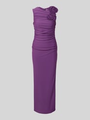 Cocktailkleid mit floralen Applikationen Modell 'DONA' von YAS - 17