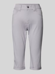 Regular Fit Caprihose im 5-Pocket-Design von QS Grau - 11