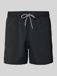 Regular Fit Shorts mit Label-Patch Modell 'NELSON' von FIRE + ICE - 23