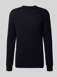 Sweter z dzianiny z dodatkiem lnu model ‘ALPINE’ od Forét - 35