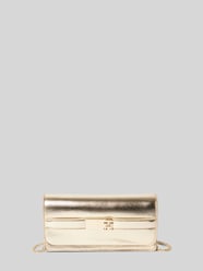 Clutch met labeldetail, model 'HERITAGE' van Tommy Hilfiger Geel - 39