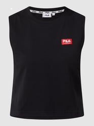 Top o pudełkowym kroju z bawełny model ‘Taggia’  od FILA Czarny - 15