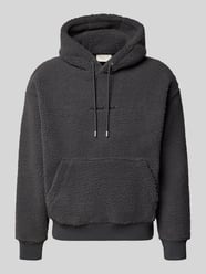 Hoodie aus Teddyfell mit Label-Stitching von JACK & JONES - 4