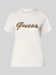 T-Shirt mit Logo aus Perlen von GUESS - 38