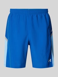 Regular Fit Shorts mit Label-Print Modell 'Tech Utility' von Under Armour Blau - 3