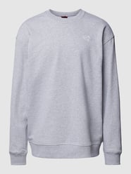 Sweatshirt mit Label-Stitching Modell 'ESSENTIAL' von The North Face Grau - 24