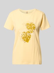 T-Shirt mit Statement- und Motiv-Print Modell 'RINA' von Soyaconcept - 19