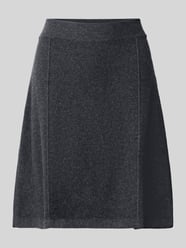 Spódnica do kolan z czystej wełny od Christian Berg Woman - 18