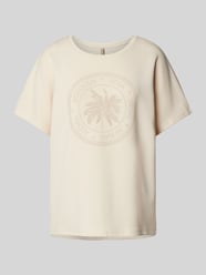 Sweatshirt mit Label-Print Modell 'BANU' von Soyaconcept - 11