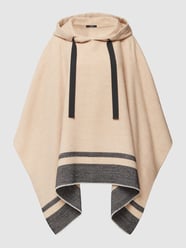 Poncho mit Tunnelzug von JOOP! Beige - 41