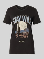 Regular fit T-shirt van puur katoen, model 'LUCY' van Only - 27