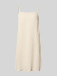 Rozkloszowana sukienka mini z mieszanka wiskozy i lnu model 'PIA' od PIECES - 29
