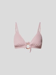 Bikini-Oberteil mit Schnürung von Love Stories Pink - 46