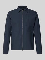 kurtka w kroju regular fit z wykładanym kołnierzem model 'Motion' od SCANDINAVIAN EDITION - 4