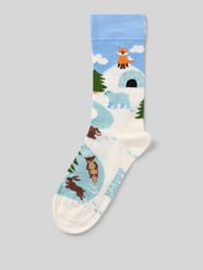 Socken aus elastischem Baumwoll-Mix Modell 'Winter Life' von Happy Socks - 11