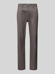 Straight Leg Chino mit Gesäßtaschen von REVIEW Grau - 23