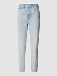 High waist jeans met labelpatch van BDG Urban Outfitters Blauw - 43