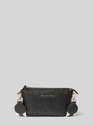 Crossbody Bag mit Allover-Label-Prägung Modell 'PANSY' von VALENTINO BAGS Schwarz - 42