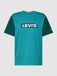 Relaxed Fit T-Shirt im Colour-Blocking-Design von Levi's® Schwarz - 23