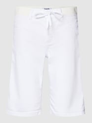 Bermudy z imitacji denimu od Angels Biały - 48