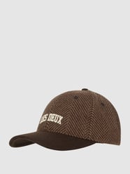Cap mit Woll-Anteil Modell 'Wilbert' von Les Deux Braun - 40