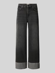 Wide Fit Jeans mit fixierten Beinabschlüssen Modell 'Nevada' von MAC - 14
