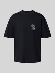 Oversized T-shirt met labelprint, model 'Nuevo' van Pegador - 20