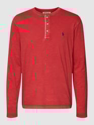 Longsleeve mit Label-Stitching von Polo Ralph Lauren Rot - 23