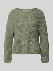 Sweter o kroju relaxed fit z mieszanki bawełny od Marc O'Polo - 26