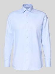 Modern fit zakelijk overhemd met knoopsluiting van ETERNA - 6