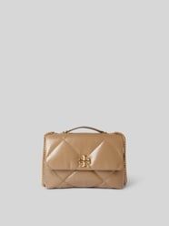 Handtasche mit Label-Detail von Tory Burch Braun - 11