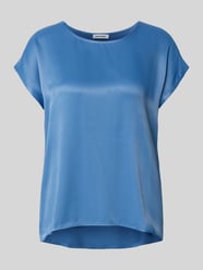 Relaxed fit T-shirt van viscosemix met ronde hals van More & More - 2
