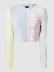Cropped Longsleeve mit Logo Modell 'Pomeriggio' von Ellesse Blau / Türkis - 15