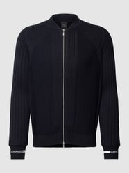 Strickjacke mit Stehkragen von ARMANI EXCHANGE Blau - 13