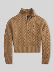 Regular Fit Troyer aus Woll-Mix von Polo Ralph Lauren - 30