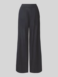 Wide leg stoffen broek met elastische band, model 'Asaka' van mbyM - 27
