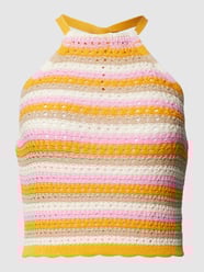 Top mit Muschelsaum Modell 'SHAJI' von Vero Moda Gelb - 47
