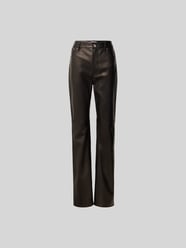 Kunstlederhose in Leder-Optik von Rabanne - 7